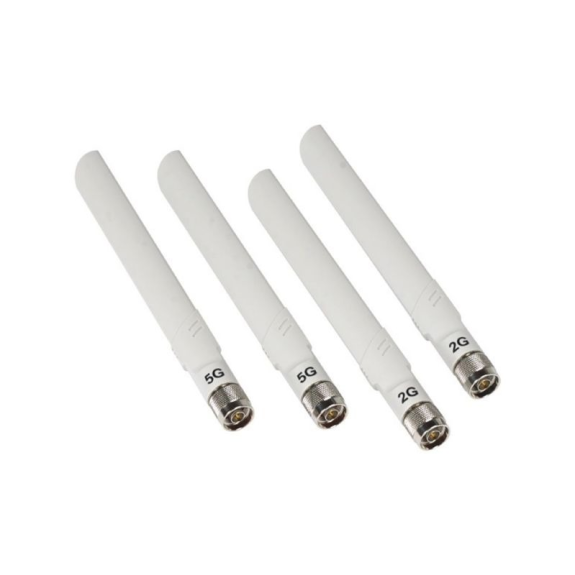 ANT24501B-10000S Netgear, WLAN Antenne, 7dBi, omnidirektional, 2x2,4 GHz, 2x5 GHz, für WND930-Beschreibung lesen