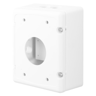 WiseNet SBP-300NBW, Installationsdose, kompatibel mit SBP-300WM, SBP-300WM1, SBP-300KM, SBP-300PM, IP66, Farbe: weiß-Beschreibung lesen