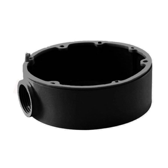 DS-1280ZJ-DM18(Black) Hikvision, Anschlussbox, Aluminium, schwarz, 111mm, für Hikvision Domes-Beschreibung lesen