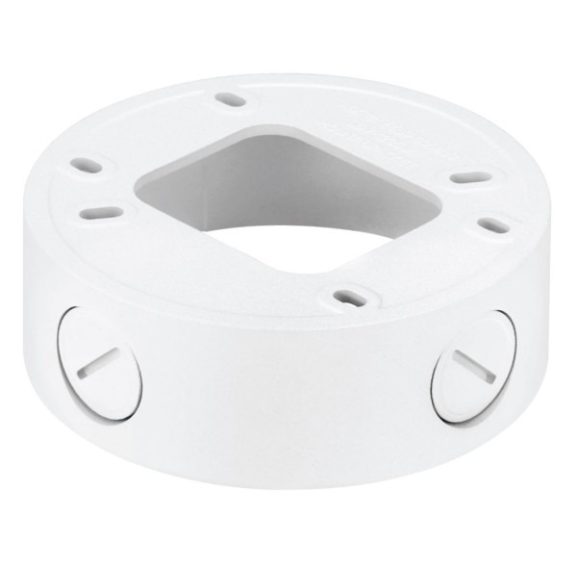 WiseNet SBV-120GW, Dome Anschlussdose mit Auslässen, kompatibel mit QNV-6012R/6022R/6032R, QNV-8010R/8020R/8030R, Farbe WiseNet SBV-120GW, Dome Anschlussdose mit Auslässen, kompatibel mit QNV-6012R/6022R/6032R, QNV-8010R/8020R/8030R, Farbe-Beschreibung lesen