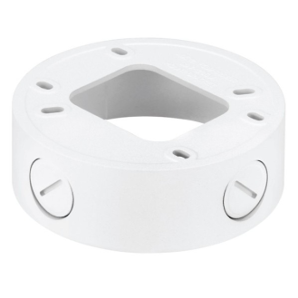 WiseNet SBV-120GW, Dome Anschlussdose mit Auslässen, kompatibel mit QNV-6012R/6022R/6032R, QNV-8010R/8020R/8030R, Farbe-Beschreibung lesen