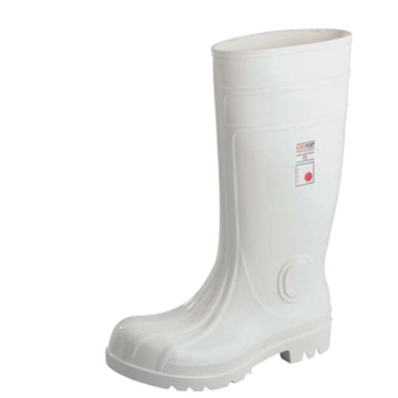 SAFE GIGANT, PVC - Stiefel, Eurofort, EN ISO 20345 S4, 38 cm hoch, Weiß, Gr.48 SAFE GIGANT, PVC - Stiefel, Eurofort, EN ISO 20345 S4, 38 cm hoch, Weiß, Gr.48-Beschreibung lesen