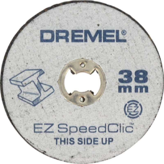 5 unités de disques de coupe pour métal EZ SpeedClic (SC456)-Beschreibung lesen
