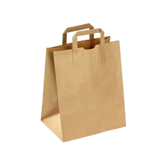 Sacherie papier kraft brun 45x17x47 cm par 200-Lire la description