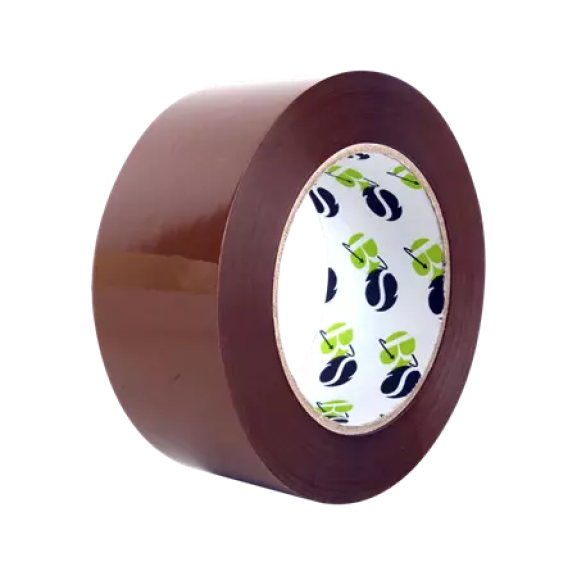 Ruban adhésif acrylique 28µ silencieux 48 mm x 100 M havane par 6 ROULEAU(X)-Lire la description