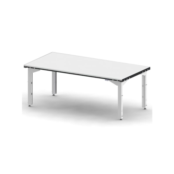 Table préparation sur vérins électriques motorisés 130 x 90 cm par 1 unite-Lire la description