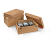 Caisse carton ouverte palettisable 56,3 x 38,2 x 19,1 cm par 10 unités