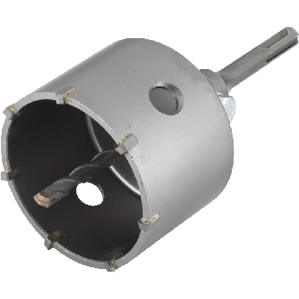 1 sierra de corona de perforación CT con vástago SDS-plus ø 83 mm-Leer más