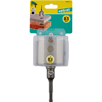 1 sierra de corona de perforación CT con vástago SDS-plus ø 83 mm-Leer más