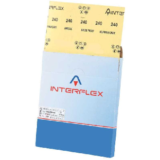 AC411JFE.80 - Caja de 50 hojas de tela abrasiva superflexible óxido de aluminio (grano80)-Leer más