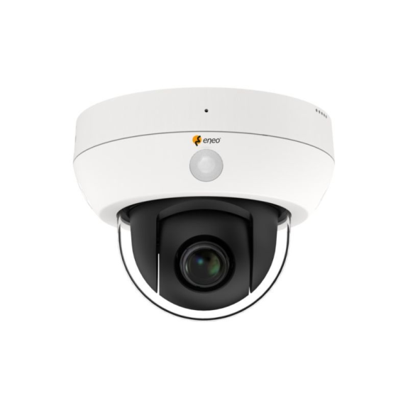 INP-54M2812M0A eneo, Netzwerk Dome, PTZ, 4x MVF, 2560x1440, Tag/Nacht, WDR, AI, Audio, 12VDC, PoE, IP66, IK10-Beschreibung lesen