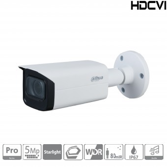Dahua - HAC-HFW2501TUP-Z-A-S2 - HDCVI - Bullet, - 5 MP/Starlight - 2,7~13,5mm motor. Objektiv - Max. 25fps@5MP(16:9) --Beschreibung lesen