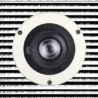 WiseNet XNF-8010RVM, IP Hemispheric Kamera, 1/1.8", 1.6mm, 30fps, Tag/Nacht, IR, WDR, H.265, H.264, MJPEG, IP66/IK10, 1-Beschreibung lesen