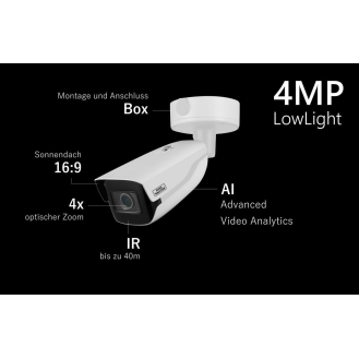 BWNC-452DBIAE BURG GARD, Die leistungsstarke Hardware dieses Modells wurde mit einem neuen LowLight 4MP Bildsensor, für-Beschreibung lesen