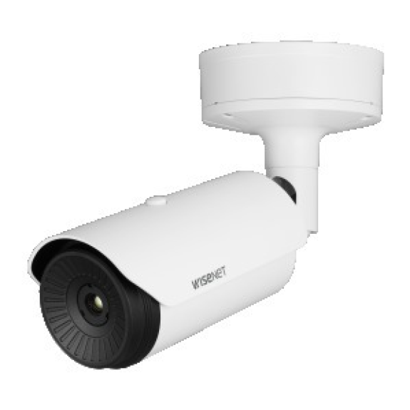 WiseNet TNO-L3030T, Wisenet T network outdoor thermal bullet camera, QVGA @8fps, 13.7mm fixed lens (16°), triple codec WiseNet TNO-L3030T, Wisenet T network outdoor thermal bullet camera, QVGA @8fps, 13.7mm fixed lens (16°), triple codec-Beschreibung lesen
