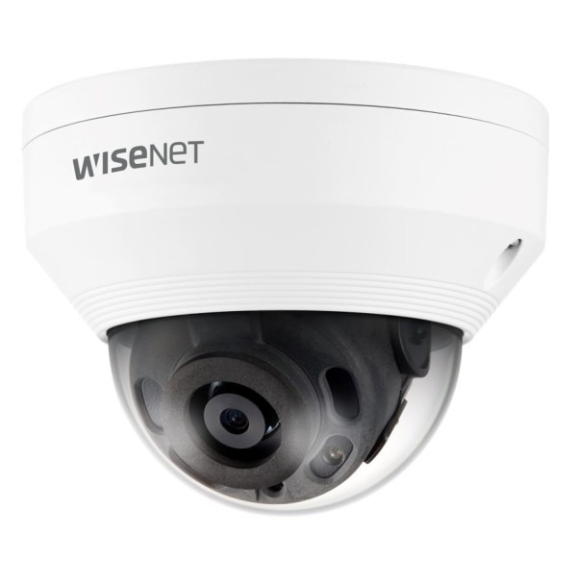 WiseNet QNV-7032R, IP Dome Kamera, 1/3", 2560x1440, 30fps, 6mm, Tag/Nacht, IR, WDR, Audio, Alarm I/O 1/1, H.265/H.264/M-Beschreibung lesen