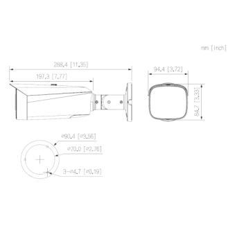 - IPC-HFW5849T1P-ASE-LED-0360B - IP - Bullet, - 8MP/Full-Color 2.0/WizMind - 3,6mm fix Objektiv - H.265/H.264+/H.-Beschreibung lesen