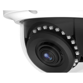 Pelco IMP331-1IS, IP Dome Kamera, 1/2.8", 2048x1536, 60fps, 3-10mm, Tag/Nacht, IR, WDR, Audio, Alarm I/O 1/1, H.265+/H.-Beschreibung lesen