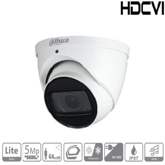 Dahua - HAC-HDW1500TP-Z-A-S2 - HDCVI - Eyeball, - 5 MP - 2,7 ~ 12mm motor. Objektiv - DWDR,2DNR - HD/SD/Multiformat Aus-Beschreibung lesen