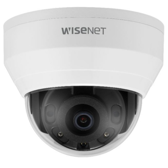WiseNet QND-8020R, IP Dome Kamera, 1/2.8", 2592x1944, 30fps, 4mm, Tag/Nacht, IR, WDR, Alarm I/O 1/1, H.265/H.264/MJPEG, WiseNet QND-8020R, IP Dome Kamera, 1/2.8", 2592x1944, 30fps, 4mm, Tag/Nacht, IR, WDR, Alarm I/O 1/1, H.265/H.264/MJPEG,-Beschreibung lesen