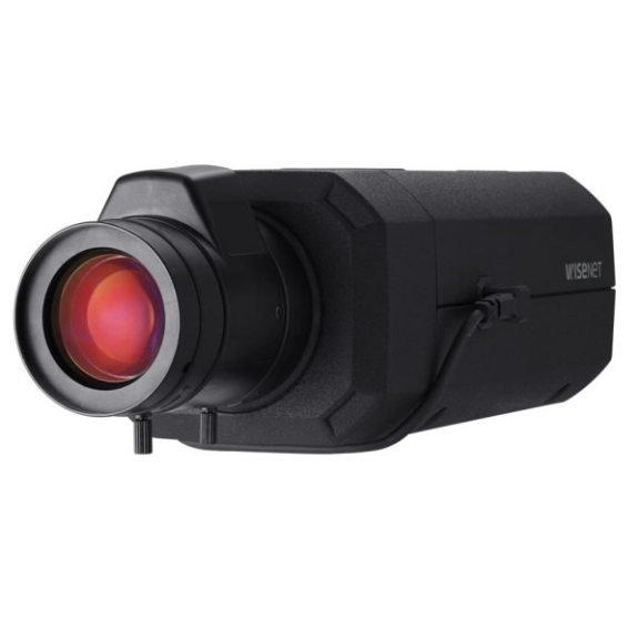 WiseNet XNB-9003, IP Box Kamera, 1/1.8", 3840x2160, 25fps, ohne Objektiv, Tag/Nacht, WDR, Audio, Alarm I/O 2/2, H.265/H WiseNet XNB-9003, IP Box Kamera, 1/1.8", 3840x2160, 25fps, ohne Objektiv, Tag/Nacht, WDR, Audio, Alarm I/O 2/2, H.265/H-Beschreibung lesen