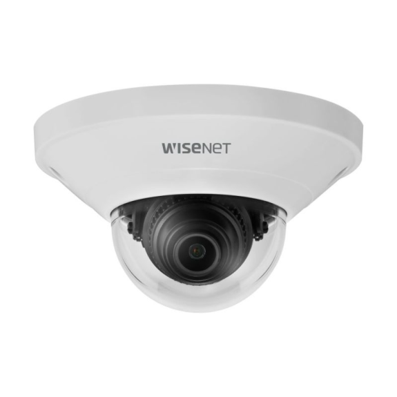 QND-8011 Hanwha Vision, 1/2,8 Zoll Netzwerk Dome, Fix, Tag/Nacht, 2592x1944, H.265, 2,8mm, PoE, IP42, IK08-Leer más