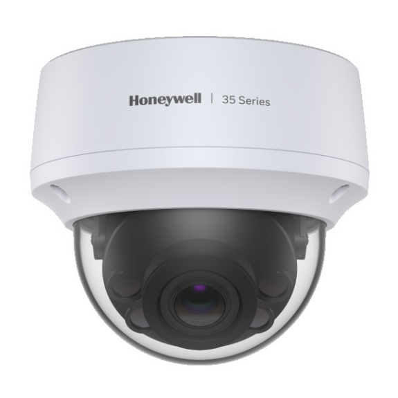 Honeywell HC35W48R2, IP Dome Kamera, 1/2.8", 3840x2160, 30fps, 2.7-13.5mm, Tag/Nacht, IR, WDR, Audio, Alarm I/O 1/1, H.-Beschreibung lesen