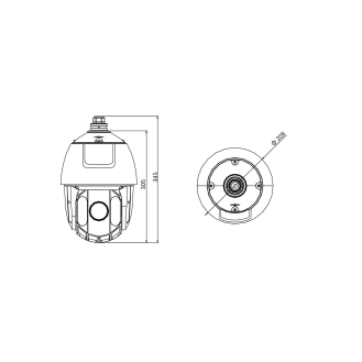 PTZ Dome IP-Kamera 2 MP Gd-Ci-Ap2747p 32x Zoom-Beschreibung lesen