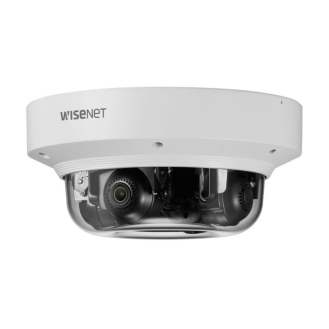 PNM-9084QZ1 Hanwha Vision, Netzwerk Multidirektional PTRZ Kamera, H.265, 4x 3-6mm, 4x 1280x1024, IP66, IK10-Beschreibung lesen