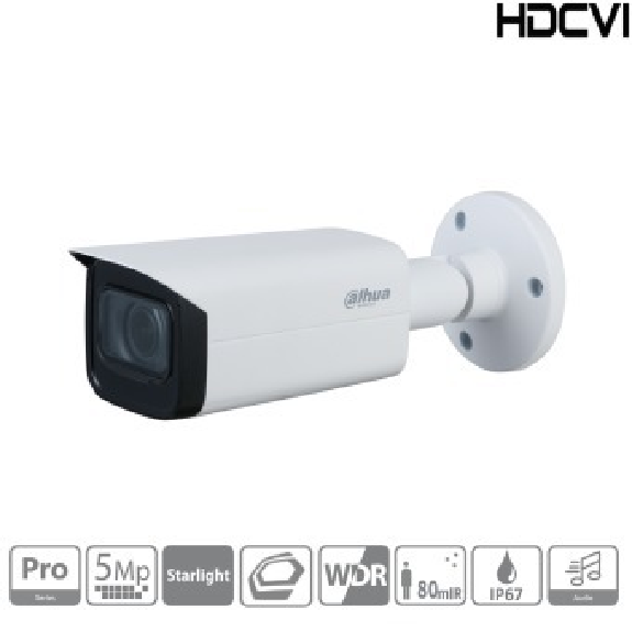Dahua - HAC-HFW2501TUP-Z-A-DP-S2 - HDCVI - Bullet - AC/DC, - 5 MP/Starlight - 2,7~13,5mm motor. Objektiv - Max. 25fps@5 Dahua - HAC-HFW2501TUP-Z-A-DP-S2 - HDCVI - Bullet - AC/DC, - 5 MP/Starlight - 2,7~13,5mm motor. Objektiv - Max. 25fps@5-Beschreibung lesen