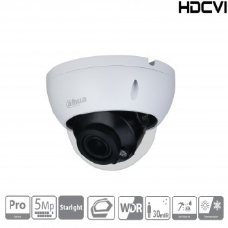 Dahua - HAC-HDBW2501RP-Z-S2 - HDCVI - Dome, - 5 MP/Starlight - 2,7~13,5mm motor. Objektiv - Max. 25fps@5MP(16:9) - HDCV-Beschreibung lesen
