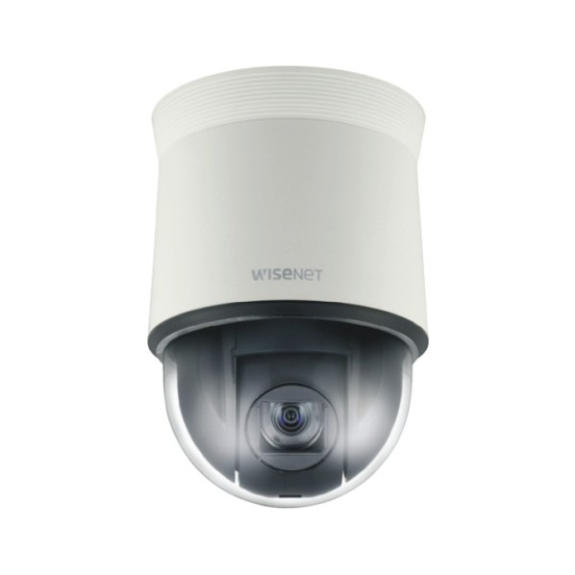 WiseNet HCP-6320A, Analoge PTZ Kamera, 1/2.8", 30fps, 32x Zoom, Tag/Nacht, WDR, Alarm I/O 4/2, IK10(optional), 24VAC-Beschreibung lesen