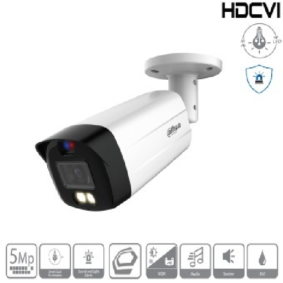 Dahua - HAC-ME1509THP-A-PV-0360B-S2 - HDCVI - Bullet, - 5MP/Duale Beleuchtung/Aktive Abschreckung - 3,6 mm fix Objektiv Dahua - HAC-ME1509THP-A-PV-0360B-S2 - HDCVI - Bullet, - 5MP/Duale Beleuchtung/Aktive Abschreckung - 3,6 mm fix Objektiv-Beschreibung lesen