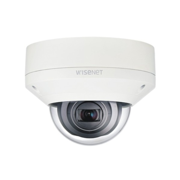 WiseNet XNV-6080, IP Dome Kamera, 1/2.8", 1920x1080, 60fps, 2.8-12mm, Tag/Nacht, WDR, Audio, Alarm I/O 1/1, H.265/H.264-Beschreibung lesen
