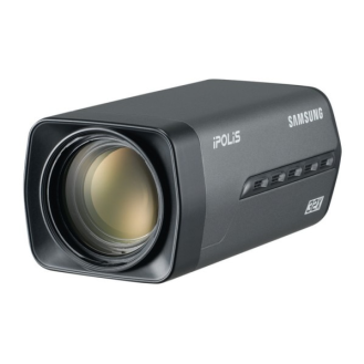 WiseNet SNZ-6320, IP Box Kamera, 1/2.8", 1920x1080, 30fps, Tag/Nacht, 32x Zoom, WDR, H.264/, 12VDC/PoE-Beschreibung lesen