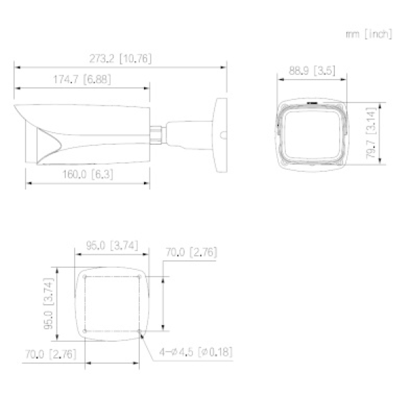 Bullet-Kamera HDCVI HAC-HFW3231EP-Z12-S2 2 MP/Starlight Bullet-Kamera HDCVI HAC-HFW3231EP-Z12-S2 2 MP/Starlight-Beschreibung lesen