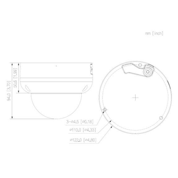 IP-Dome-Kamera 4MP WizSense IPC-HDBW3441RP-AS-P-0210B-Beschreibung lesen