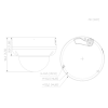 IP-Dome-Kamera 4MP WizSense IPC-HDBW3441RP-AS-P-0210B