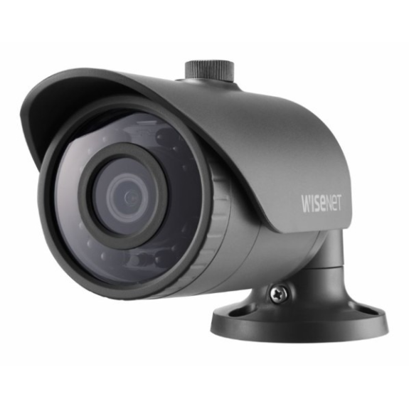 WiseNet HCO-6020R, Analog Bullet Kamera, 1/2.8", 1920x1080, 30fps, 4mm, Tag/Nacht, IR, WDR, IP66, 12VDC WiseNet HCO-6020R, Analog Bullet Kamera, 1/2.8", 1920x1080, 30fps, 4mm, Tag/Nacht, IR, WDR, IP66, 12VDC-Beschreibung lesen