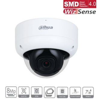IP-Dome-Kamera 8MP WizSense SMD 2,8 mm-Beschreibung lesen