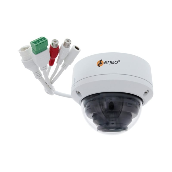IND-42M2808M0A eneo, Mini Netzwerk Dome Fix, 1920x1080, Tag/Nacht, WDR, AI 2,8-8mm, IR, 12VDC, PoE, IP66-Beschreibung lesen