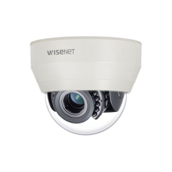 HCD-6080R Hanwha Vision, 1/2,8 Zoll AHD Dome, Fix, Tag/Nacht, 3,2-10mm, WDR, 1920x1080, Infrarot-Beschreibung lesen