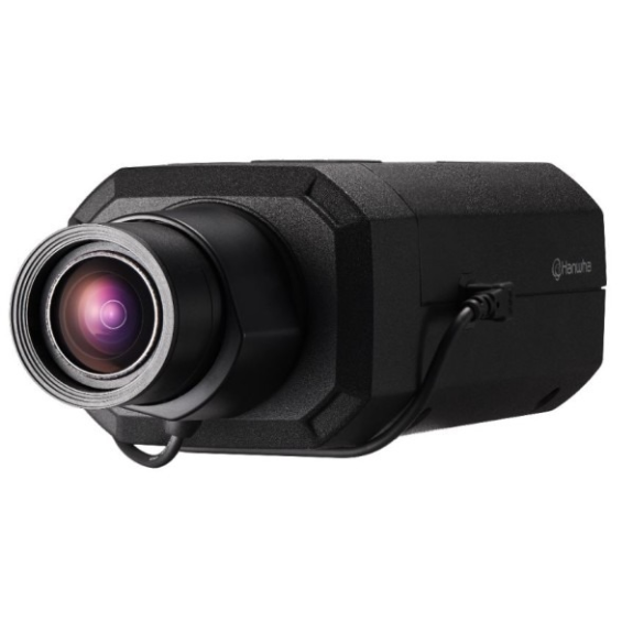 WiseNet XNB-9002, IP Box Kamera, WiseNet X Serie, 1/2.8", 3840x2160, 25fps, ohne Objektiv, Tag/Nacht, WDR, Audio, Alarm-Beschreibung lesen
