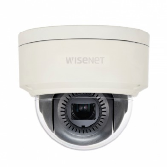 WiseNet XNV-6085, IP Dome Kamera, 1/2.8", 1920x1080, 60fps, 4.1-16.4mm, Tag/Nacht, WDR, Audio, Alarm I/O 1/1, H.265/H.2-Leer más