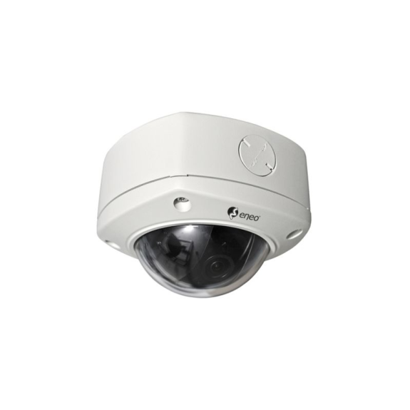 ISD-52F0023WSA eneo, 1/2,8 Zoll Netzwerk Dome, WDR, 1920x1080, Tag/Nacht, 2,3mm, H.265, PoE, 12VDC, Aufbau-Leggi tutto