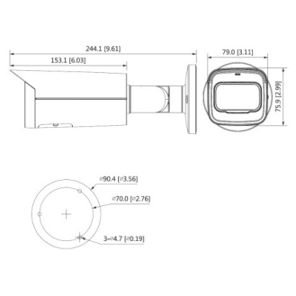 IP Bullet Kamera IPC-HFW3841TP-ZS-S2 8MP/WizSense/SMD 4.0-Beschreibung lesen