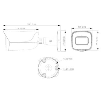 IP Bullet Kamera IPC-HFW3841EP-S-0280B-S2 8MP/WizSense/SMD 4.0 2,8 mm-Beschreibung lesen