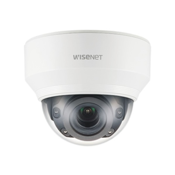 WiseNet XND-8080R, IP Dome Kamera, 1/1.8", 2560x1920, 30fps, 3.9-9.4mm, Tag/Nacht, IR, WDR, Audio, Alarm I/O 1/1, H.265-Beschreibung lesen