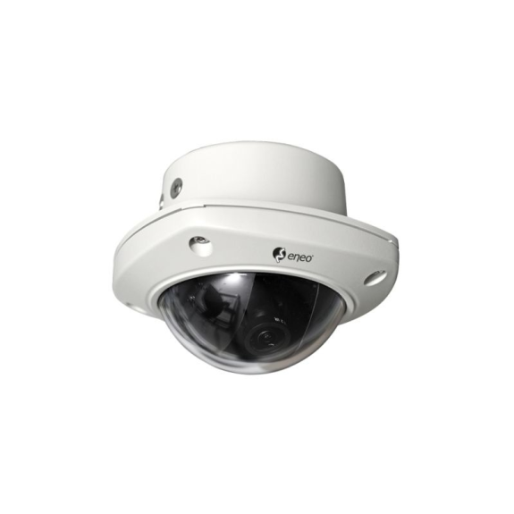 ISD-52F0023WFA eneo, 1/2,8 Zoll Netzwerk Dome, WDR, 1920x1080, Tag/Nacht, 2,3mm H.265, PoE, 12VDC, Einbau-Leggi tutto