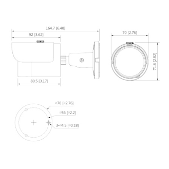 - HAC-HFW1200SP-0280B-S5 - HDCVI - Bullet, - 2MP/Starlight - 2,8 mm fix Objektiv - Max.IR Reichweite~30m - DWDR,2-Beschreibung lesen